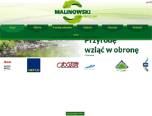 Tablet Screenshot of malinowski-recycling.pl